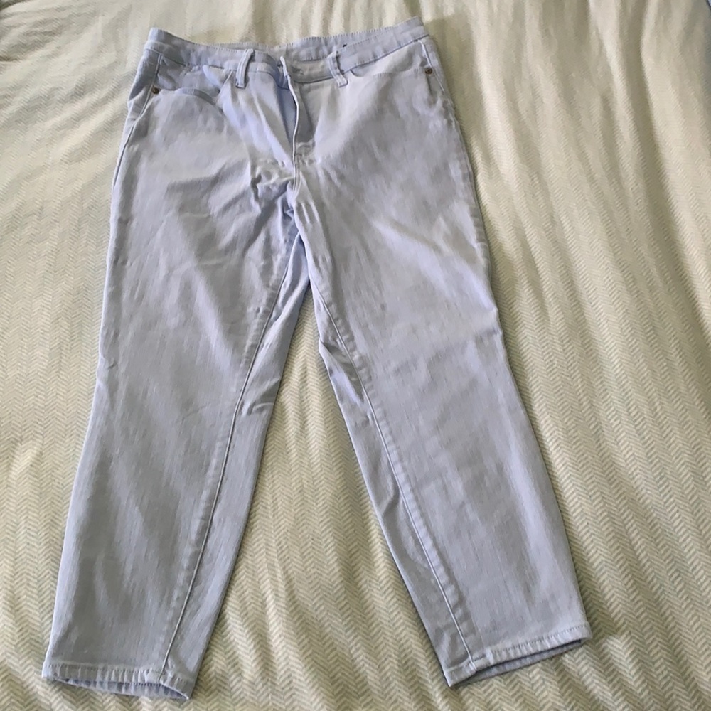 Talbots High Waist Jegging Crop Pant